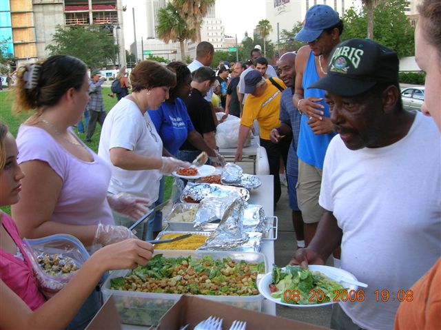 Feeding Homeless